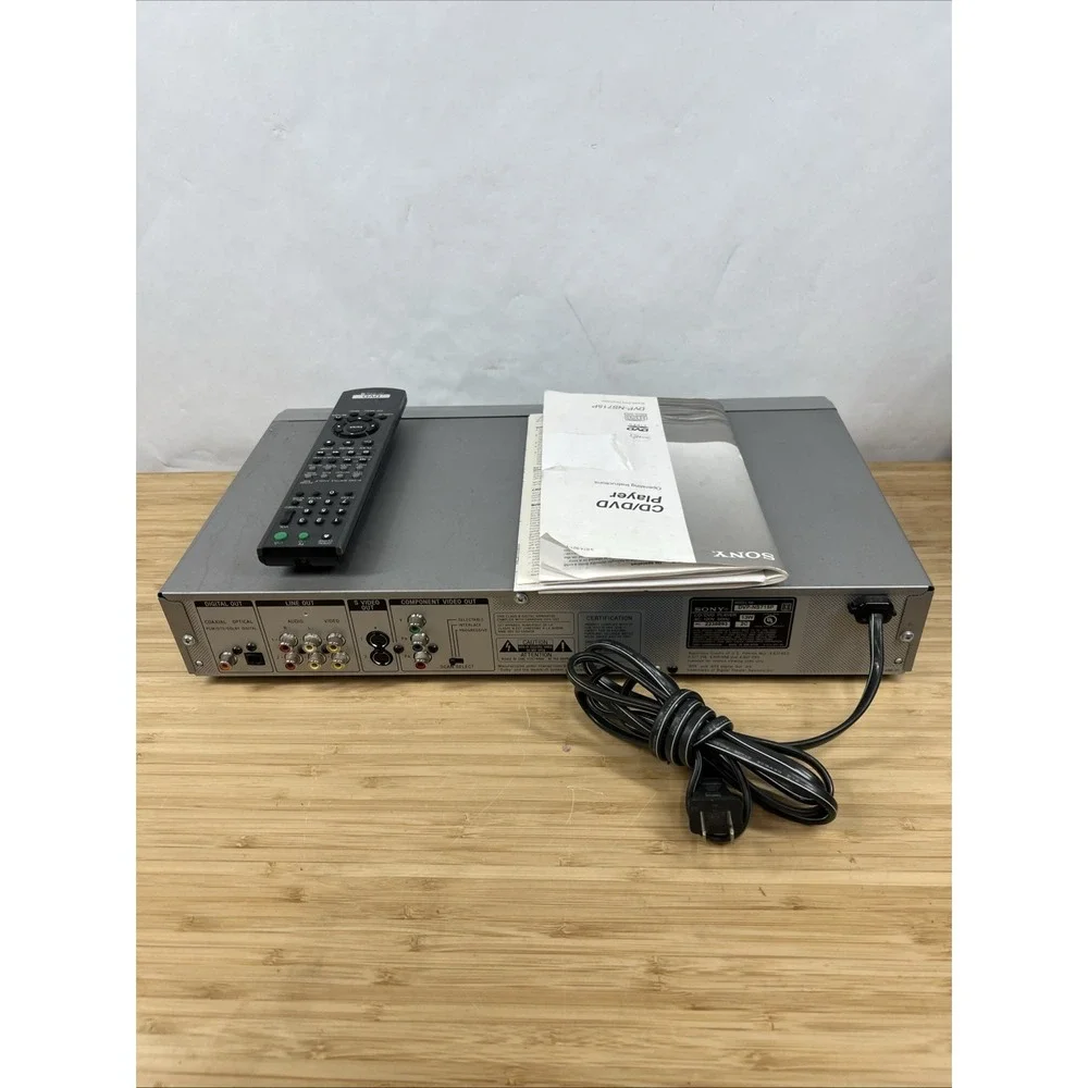 Sony DVP-NS715P‎ DVD/CD Player Progressive Scan – Tested Works